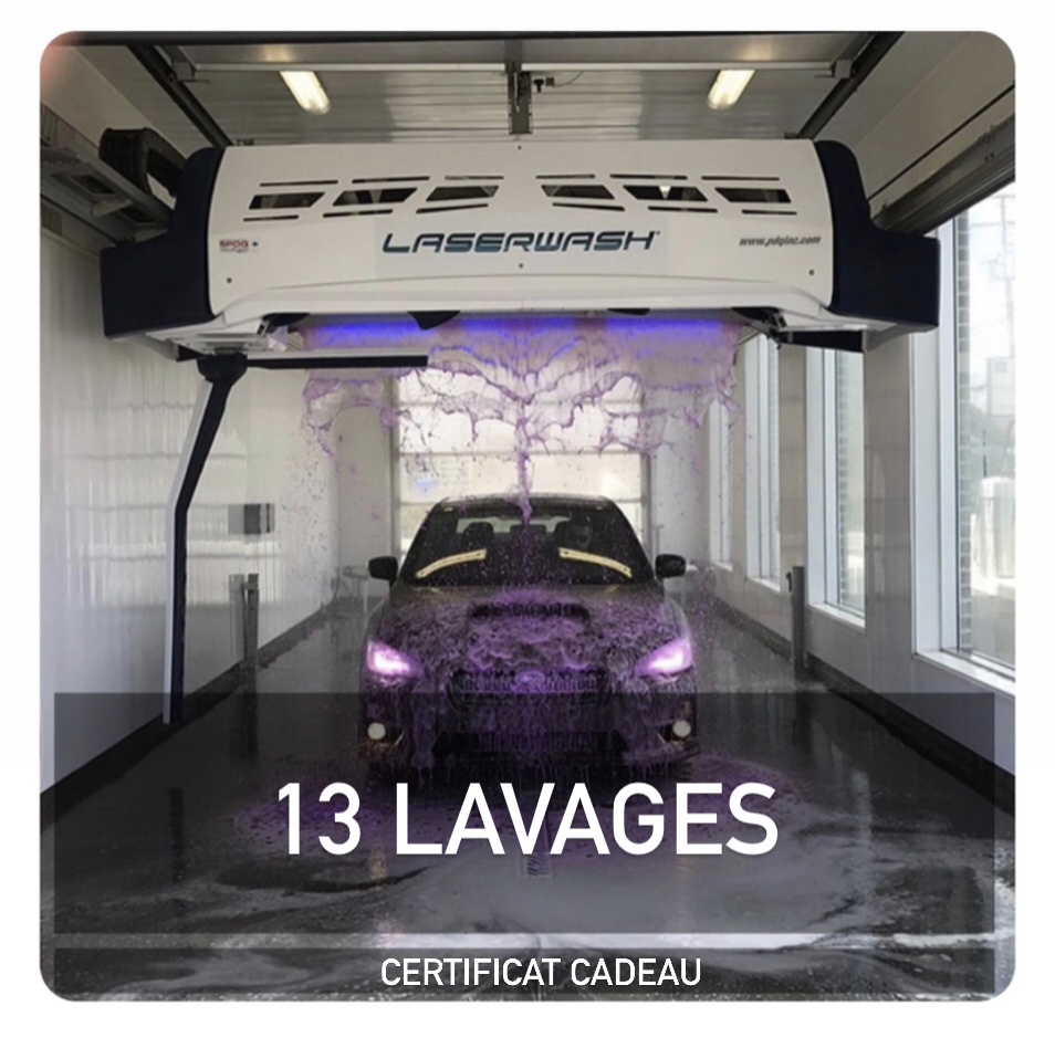 Forfait – 1 (10 Lavages auto)+3 Bonus