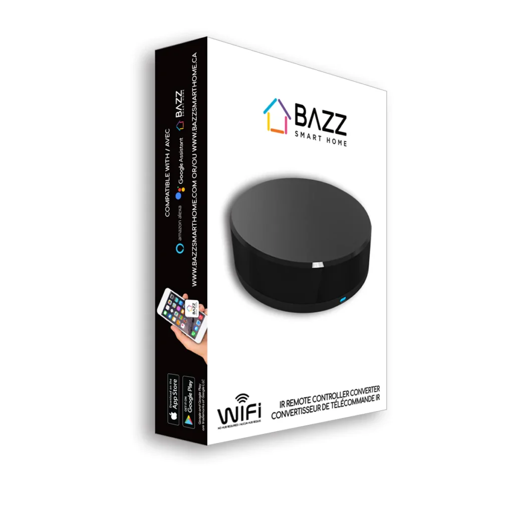 *New* BAZZ Convertisseur de télécommande IR WiFi intelligent