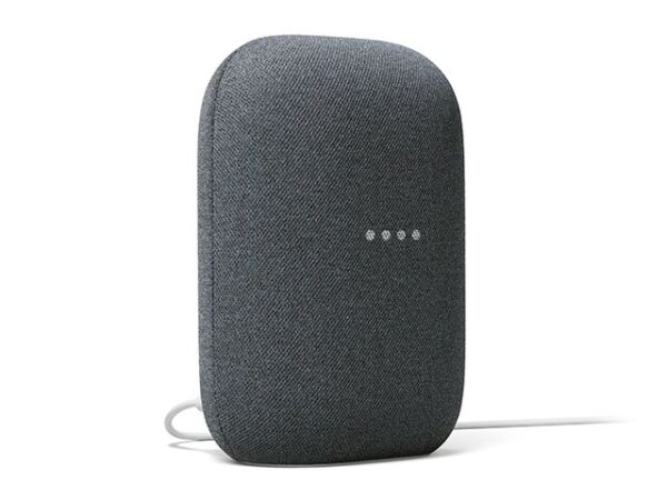 Haut-parleur intelligent Nest Audio de Google – charbon