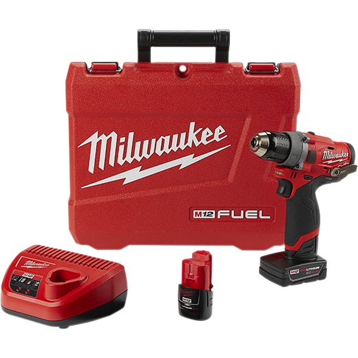 Milwaukee 2503-22 – M12 FUEL-1/2″ Drill Driver Kit