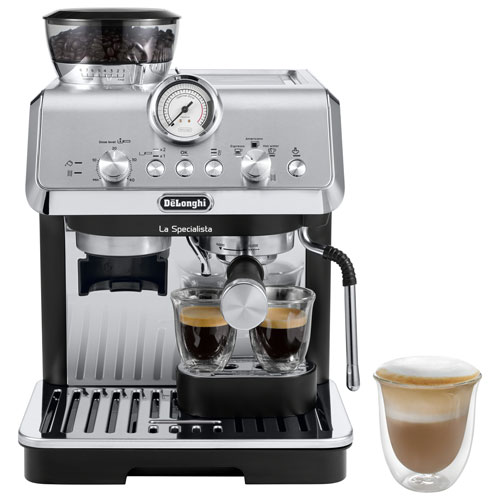 De’Longhi La Specialista Arte Espresso Machine avec Mousseur et Moulin à Café (New)*