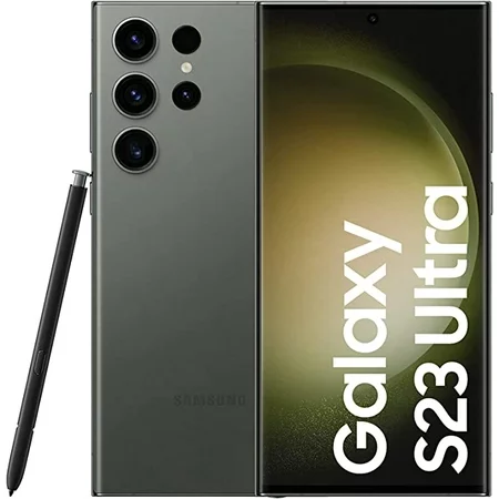 Samsung Galaxy S23 Ultra 5G de 512 Go avec mémoire vive de 12 Go, GSM déverrouillé – Vert